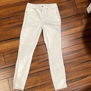 Good American, good leg crop jeans